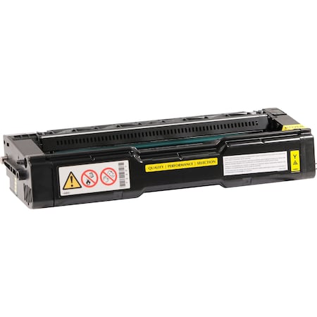 Cig Clover Imaging Remanufactured High Yield Yellow Toner Cartridge for Ricoh 406478 201002